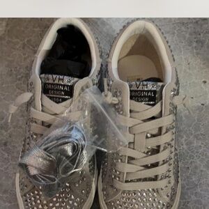 Vintage Havana Silver Studded Sneakers